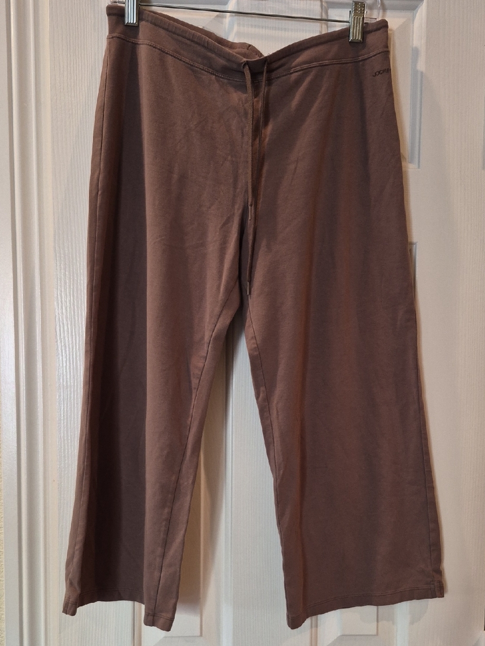 Taupe Jockey Capri  Wide-Leg Jogger Medium